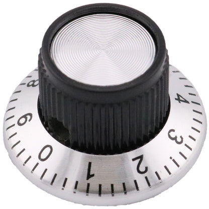 Aluminium Skirted Control Knob with Scale or Pointer Indicator
