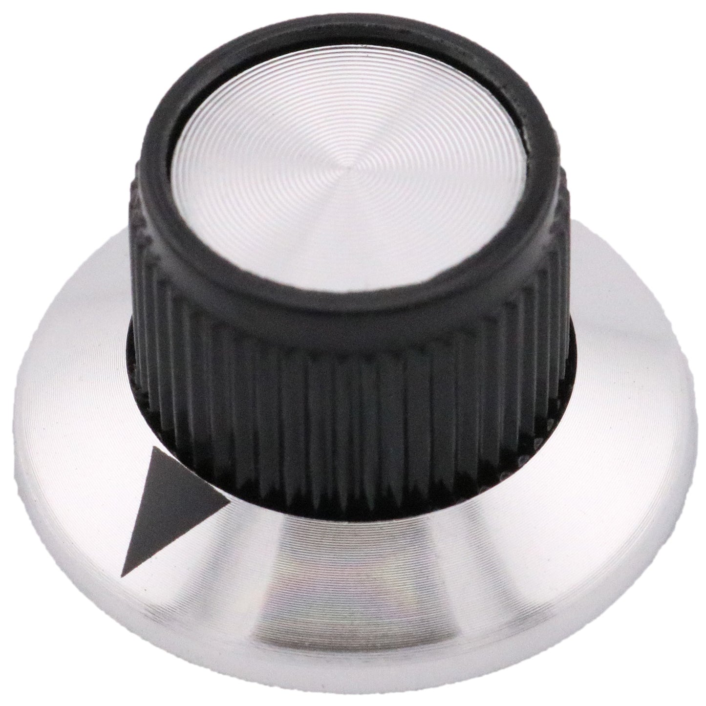 Aluminium Skirted Control Knob with Scale or Pointer Indicator