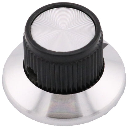 Aluminium Skirted Control Knob with Scale or Pointer Indicator
