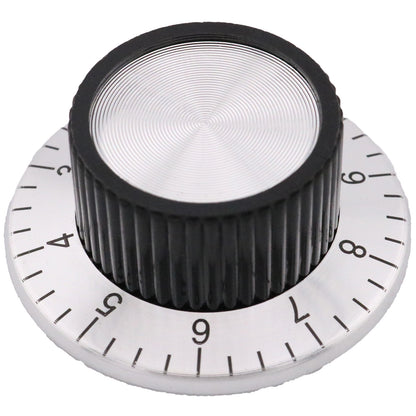 Aluminium Skirted Control Knob with Scale or Pointer Indicator