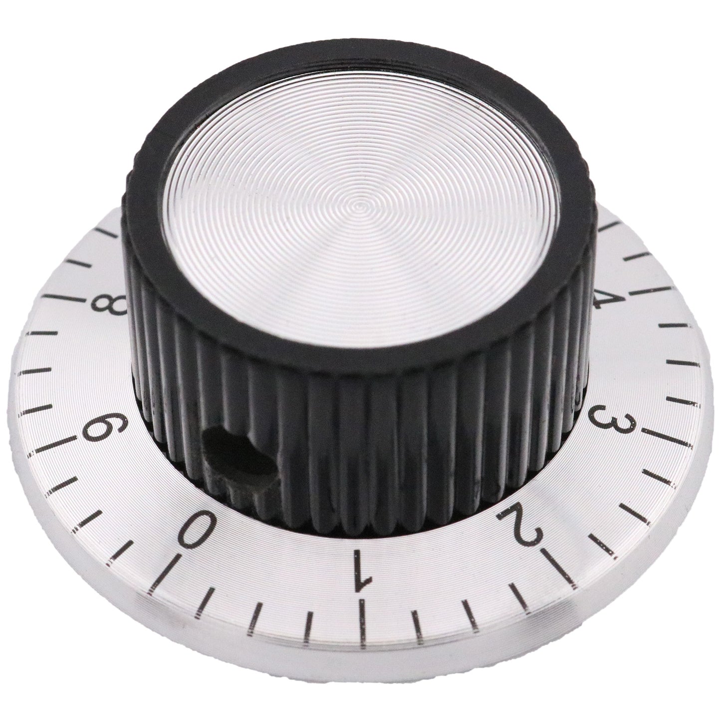 Aluminium Skirted Control Knob with Scale or Pointer Indicator