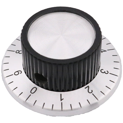 Aluminium Skirted Control Knob with Scale or Pointer Indicator