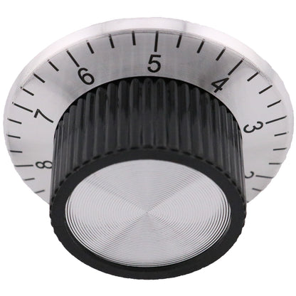 Aluminium Skirted Control Knob with Scale or Pointer Indicator