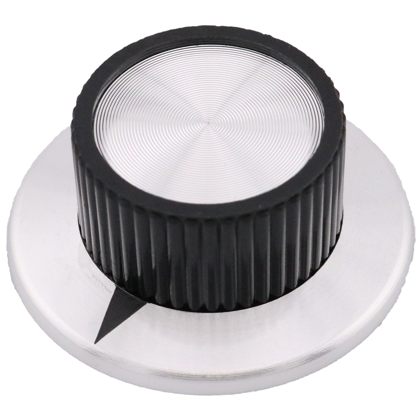 Aluminium Skirted Control Knob with Scale or Pointer Indicator