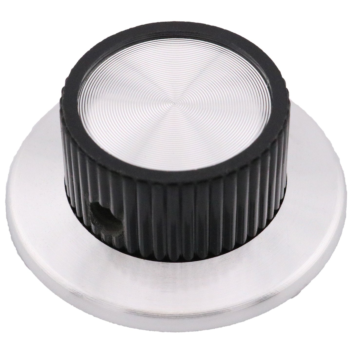 Aluminium Skirted Control Knob with Scale or Pointer Indicator