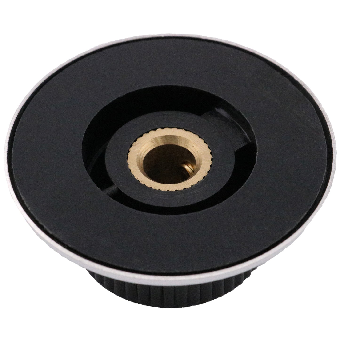 Aluminium Skirted Control Knob with Scale or Pointer Indicator