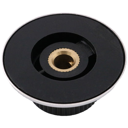 Aluminium Skirted Control Knob with Scale or Pointer Indicator