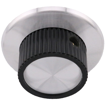 Aluminium Skirted Control Knob with Scale or Pointer Indicator