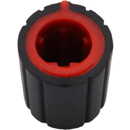 Compact Rubber Grip Control Knob with Coloured Indicator