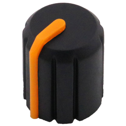 Compact Rubber Grip Control Knob with Coloured Indicator