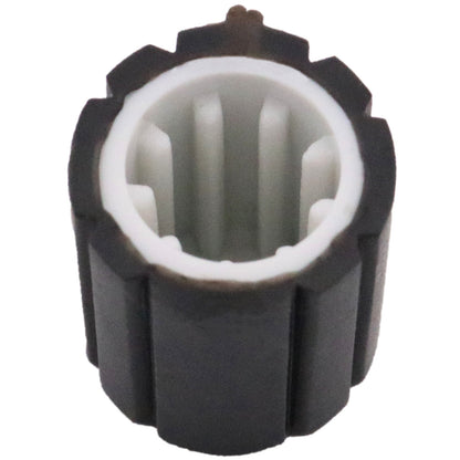Compact Rubber Grip Control Knob with Coloured Indicator