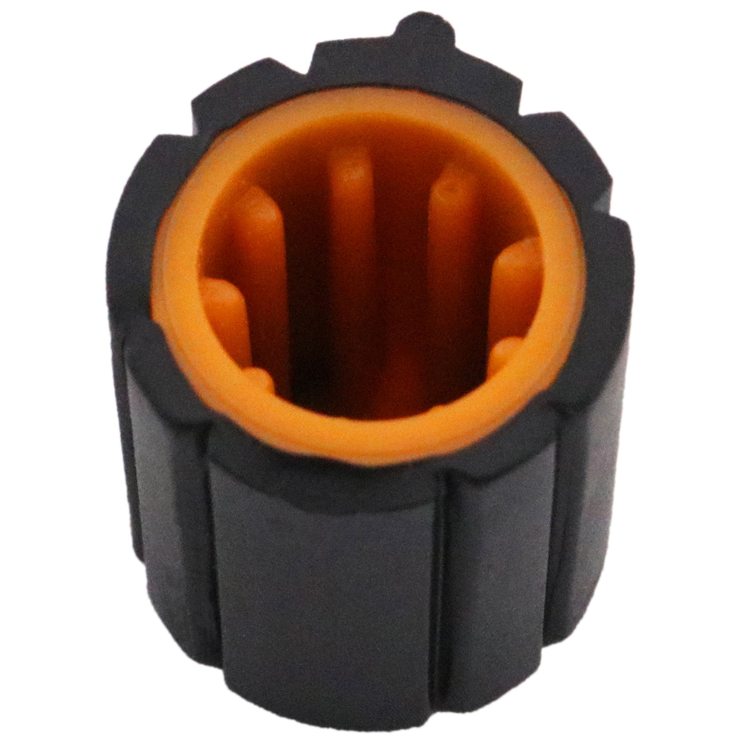 Compact Rubber Grip Control Knob with Coloured Indicator