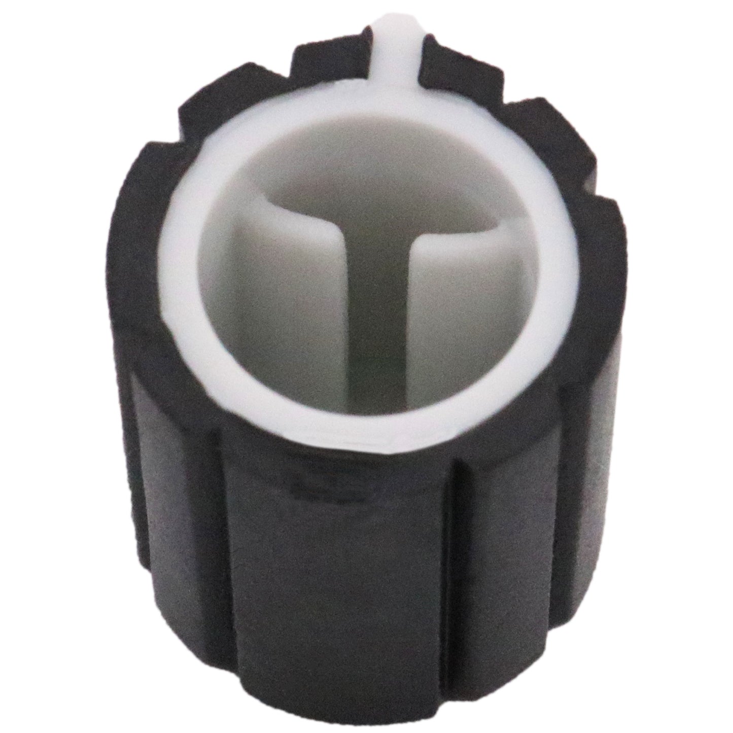 Compact Rubber Grip Control Knob with Coloured Indicator