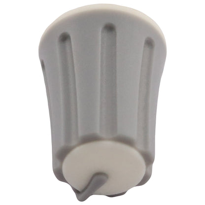 12x15 Grey Body Plastic Mixer Control Knob
