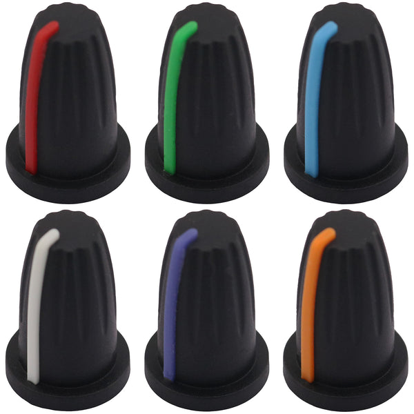 Rubber Grip Pointed Mixer Control Knob