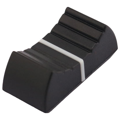 8mm Black Body Linear Slider / Fader Caps
